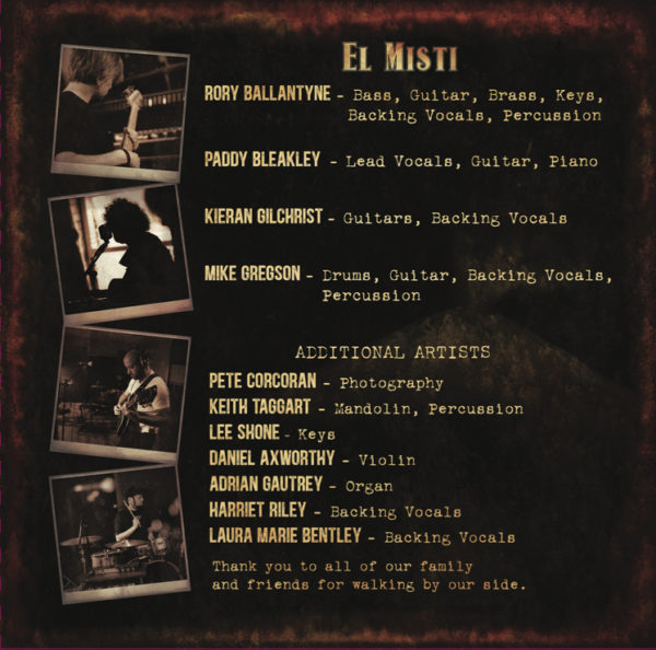 Inside Right | El Misti | CD